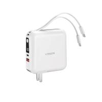 ราคา Veger P15 Power Bank 15000 Mah With Built In Cable And Adapter 20w พาวเวอร์แบงค์ White (431360507219316)