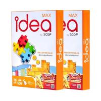 ราคา Idea Max กระดาษถ่ายเอกสาร 70 แกรม A4 บรรจุ 2 รีม (556103465120569)