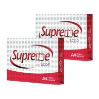 ราคา Supreme กระดาษถ่ายเอกสาร 70 แกรม A4 บรรจุ 2 รีม (844760240842410)