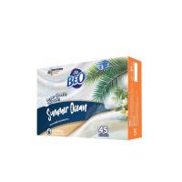 ราคา Beo Dryer Sheets undefined บีโอ แผ่นอบผ้า กลิ่นซัมเมอร์โอเชี่ยน กล่อง 45 แผ่น (818324279265669)