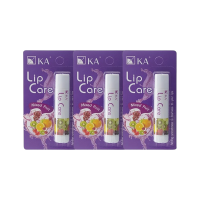 ราคา Ka Lip Care กลิ่น Mixed Fruit (3 ชิ้น) / เคเอ ลิปแคร์ กลิ่น มิกซ์ฟรุต 3 ชิ้น (481464068554008)