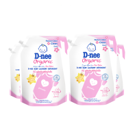 ราคา [ยกลัง] D-nee ดีนี่ ผลิตภัณฑ์ซักผ้าเด็ก ฮันนี่ สตาร์ 3,600มล. x4, สีชมพู (759449743919401)
