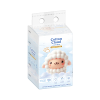 ราคา Little Sheep ทิชชู่เช็ดหน้า รุ่น Cotton Cloud หนา 3 ชั้น เนียนนุ่มพิเศษ 100 แผ่น x1หิ้ว (5ห่อ) (271069881579107)