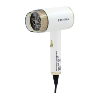 ราคา Kashiwa รุ่น Hr-1600 ไดร์เป่าผม Hair Dryer 1600w เป่าผม ลมร้อนและลมเย็น น้ำหนักเบา พกพาสะดวก (872209387870138)