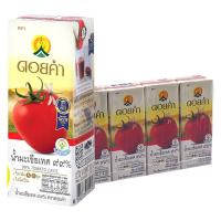 ราคา ดอยคำ น้ำมะเขือเทศ 100% 200 มล. x 4 (7115339137219)