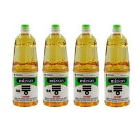ราคา มิสกัน น้ำส้มสายชูกลั่น อเนกประสงค์ สูตรข้าวสาลี กากสาเก ข้าว และข้าวโพด (ผลิตในประเทศญี่ปุ่น) ขนาด 1.8 ลิตร x 4 ขวด (751532659988021)