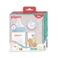 ราคา Pigeon พีเจ้น ขวดนมคอกว้างสีขาวขุ่น Ppwn ลาย Bear&rabbit แพ็คคู่ 5 Oz จุก Ss (654868701354879)