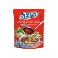 ราคา ฟ้าไทย น้ำก๋วยเตี๋ยวกึ่งสำเร็จรูปเข้มข้น รสเนื้อ 350 ก. (306152970591165)