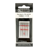 ราคา Organ Needles เข็มจักรเย็บและปัก เบอร์ 90/14 เข็มเย็บผ้า เข็มปักผ้า ใช้ได้กับจักรเย็บผ้าไฟฟ้าทุกรุ่น ( ของแท้ ) (312653074859945)