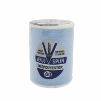 ราคา Venus ด้ายเย็บผ้าสปันสีฟ้า 6464 (714435339559217)