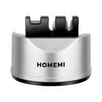ราคา Homemi ที่ลับมีด 3 in 1 Knife Sharpener ที่ลับมีด ลับคม ลบรอย ลับกรรไกร ยึดติดได้ (hm0026-p-sv) (131247566524706)