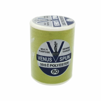 ราคา Venus ด้ายเย็บผ้าวีสปัน สีเขียวขี้ม้า #pe2416 (750132894375002)