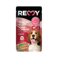 ราคา Remy เรมี่ อาหารสุนัข โลฟไก่หน้าตับไก่ สูตรบำรุงหัวใจ 1 ซอง 110g (544619374717273)