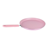 ราคา Rrs กระทะ ทำเครป ทำพิซซ่า กระทะญี่ปุ่น ท้องแบน เคลือบ Non-stick สีชมพู 26 cm. - ใช้กับเตาแม่เหล็กไฟฟ้าได้ (165700427792377)