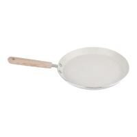 ราคา Rrs กระทะ ทำเครป ทำพิซซ่า กระทะญี่ปุ่น ท้องแบน เคลือบ Non-stick สีครีม 26 cm. - ใช้กับเตาแม่เหล็กไฟฟ้าได้ (474507081673802)