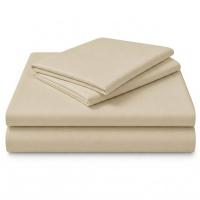 Charm Essentials 3.5 ฟุต ผ้าปูรัดมุม+ปลอกหมอน เนื้อผ้า Aerosoft สี Cream (119354227938029)