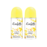 ราคา [ซื้อ1แถม1] Confetti Roll On - U Give Me Butterflies 50ml / คอนเฟตติ โรลออน - ยู กิฟ มี บัตเตอร์ฟลายส์ 50มล. (679095223070780)