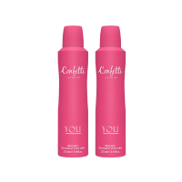 [ซื้อ1แถม1] Confetti London Body Spray -you 250ml / คอนเฟตติ ลอนดอน บอดี้ สเปรย์ - ยู 250มล. (371346039652123)