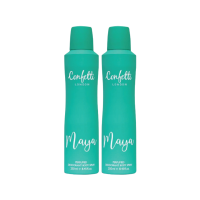[ซื้อ1แถม1] Confetti London Bodyspray - Maya 250ml /คอนเฟตติ ลอนดอน บอดี้สเปรย์ - มายา 250มล. (829797687268171)