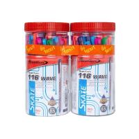 ราคา ควอนตั้ม ปากกาสเก็ต รุ่น 116เวฟ สีน้ำเงิน 50+50 ด้าม (7350347038915)