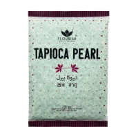 ราคา แป้งสาคูเม็ดเล็ก ตราฟลาวริช 400 กรัม Flourish Tapioca Pearl สีเขียว (329420090119051)