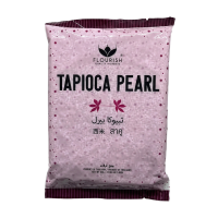 ราคา แป้งสาคูเม็ดเล็ก ตราฟลาวริช 400 กรัม Flourish Tapioca Pearl สีแดง (875214039853671)