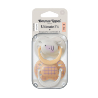 ราคา Tommee Tippee [0-6m] จุกหลอก รุ่น Ultimate (แพ็ก 2) ซิลิโคนนุ่ม ทรงฟันสวย (หญิง) (792403569276958)