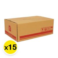 ราคา คิวบิซ กล่องไปรษณีย์ ขนาด B สีน้ำตาล x 15 (7497422569667)
