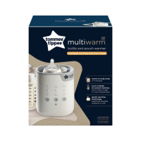 ราคา Tommee Tippee เครื่องอุ่นขวดนมและอาหารอัจฉริยะ Multiwarm อุ่นนมแม่/ถุงนม/อาหาร (702544551833846)