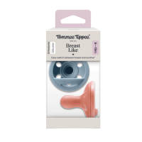 ราคา Tommee Tippee จุกหลอก Breastlike (แพ็ก 2) ทรงเสมือนเต้านมแม่ นุ่มพิเศษ สำหรับเด็ก 6-18m (164878050851522)