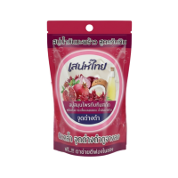 ราคา Saneh Thai เสน่ห์ไทย สบู่น้ำมันมะพร้าว สมุนไพรธรรมชาติ 100 กรัม สูตรทับทิมและวิตามินบี 3 (797452027408327)