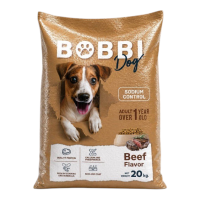 ราคา [กระสอบ20kg.] อาหารเม็ดสุนัข Bobbi Dog บ็อบบี้ ด็อก รสเนื้อ สำหรับสุนัขโตอายุ 1 ปีขึ้นไป ยกกระสอบขนาด 20 Kg. (858403281130395)