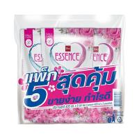 ราคา เอสเซ้นซ์ น้ำยาซักผ้า สูตรลดกลิ่นอับ กลิ่นฟลอรัล ชมพู 400 มล. x 5 (835212075533662)