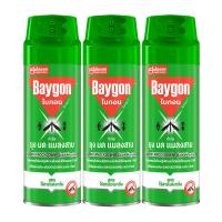 ราคา ไบกอน สเปรย์กำจัดแมลง ไร้กลิ่น สีเขียว 250 มล. x 3 (31988398620622)