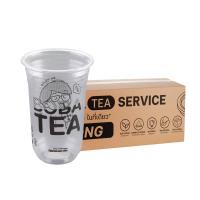 ราคา [ckm22u] แก้วพลาสติก ชาไข่มุก สกรีนลาย Boba Tea ขนาด 22 ออนซ์ ปาก 95 ทรงแคปซูล บรรจุ (50 ใบ/แถว) x 5 แพ็ค (905542268317369)