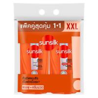 ราคา ซันซิล แชมพู+ครีมนวดผม สีส้ม ฟื้นฟูผมแห้งเสีย 575 + 550 มล. (388853601041000)