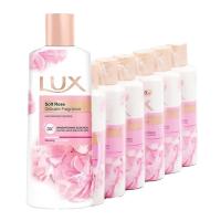 ราคา ลักส์ ครีมอาบน้ำ กลิ่นซอฟท์ โรส 80 มล. x 6 (7352674320579)