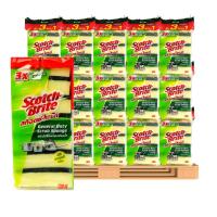 ราคา สก๊อตช์-ไบรต์ แผ่นใยขัดพร้อมฟองน้ำเล็ก 3x4 นิ้ว x 24 (1 พาเลท) (914615687369414)