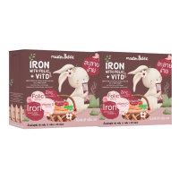 ราคา ธาตุเหล็ก ผลิตภัณฑ์เสริมอาหาร Master Rabbit Iron With Folic + Vit D 1 กรัม 30 ซอง 2 กล่อง 60ซอง (222776910501435)