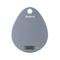 ราคา Alechaung เครื่องชั่งน้ำหนักอาหาร เครื่องชั่งอาหารดิจิตอล เครื่องชั่ง Kitchen scale หน้าจอ Lcd แม่นยำ เทา (126024532000456)
