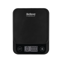 ราคา Alechuang เครื่องชั่งอาหารอัจฉริยะ เครื่องชั่งอาหาร Bluetooth Kitchen Scale เชื่อมแอปnutridays วิเคราะห์โภชนาการ ดำ (296019465139335)