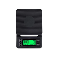 Alechaung เครื่องชั่งอาหาร เครื่องตวงส่วนผสม เครื่องชั่งในครัว Coffee scale 3kg 5kg จอled 4หน่วยตวง 3kg (404805047149805)