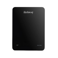 ราคา Alechaung เครื่องชั่งดิจิตอลในครัว จอแสดงผล Led เครื่องชั่งอาหาร 5kg Kitchen scale g/oz/ml/lb ตาชั่ง สีดำ ถ่าน (188325025261842)