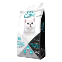 ราคา Everclump ทรายแมวภูเขาไฟไร้ฝุ่น สูตรกลบกลิ่นมิด ขนาด 12kg (15l) ธรรมชาติ(ไร้กลิ่น) (259710024007225)