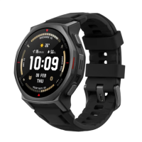 ราคา Amazfit T-rex 3 Pro สมาร์ทวอทช์ Gps แม่นยำ แผนที่ออฟไลน์ หน้าจอ Sapphire กันน้ำ 10atm Tactical Black 44mm (922396151417166)