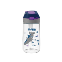 ราคา Farlin (เซฟตี้ล็อค 2 ชั้น กันหกได้มากกว่า!) กระติกน้ำพกพา ลาย Shark วัสดุ Tritan จาก Usa กดปุ๊บ! ดื่มได้ปั๊บ (504387328419588)