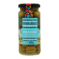 ราคา La Rambla Manzanilla Stuffed Anchovy ลาแรมบลา มะกอกเขียวสอดไส้แอนโชวี่ 235g Lr16 (787530020774395)