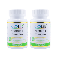 ราคา ไลฟ์ วิตามินบี คอมเพล็กซ์ Life Vitamin B Complex วิตามิน วิตามินบีรวม ชุด 2 กระปุก [llaag_02] (152653020697001)