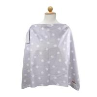 Fortae Baby ผ้าคลุมให้นมผ้ามัสลิน Cotton100% Nursing cover Muslin Cotton100% ฟอร์เต้ รุ่น Na201 ดาวเทา (268837146647756)