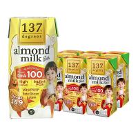 ราคา 137 ดีกรี นมอัลมอนด์ ออริจินอล สูตรดีเอชเอ 100 มก. 180 มล. x 6 (688640742332445)